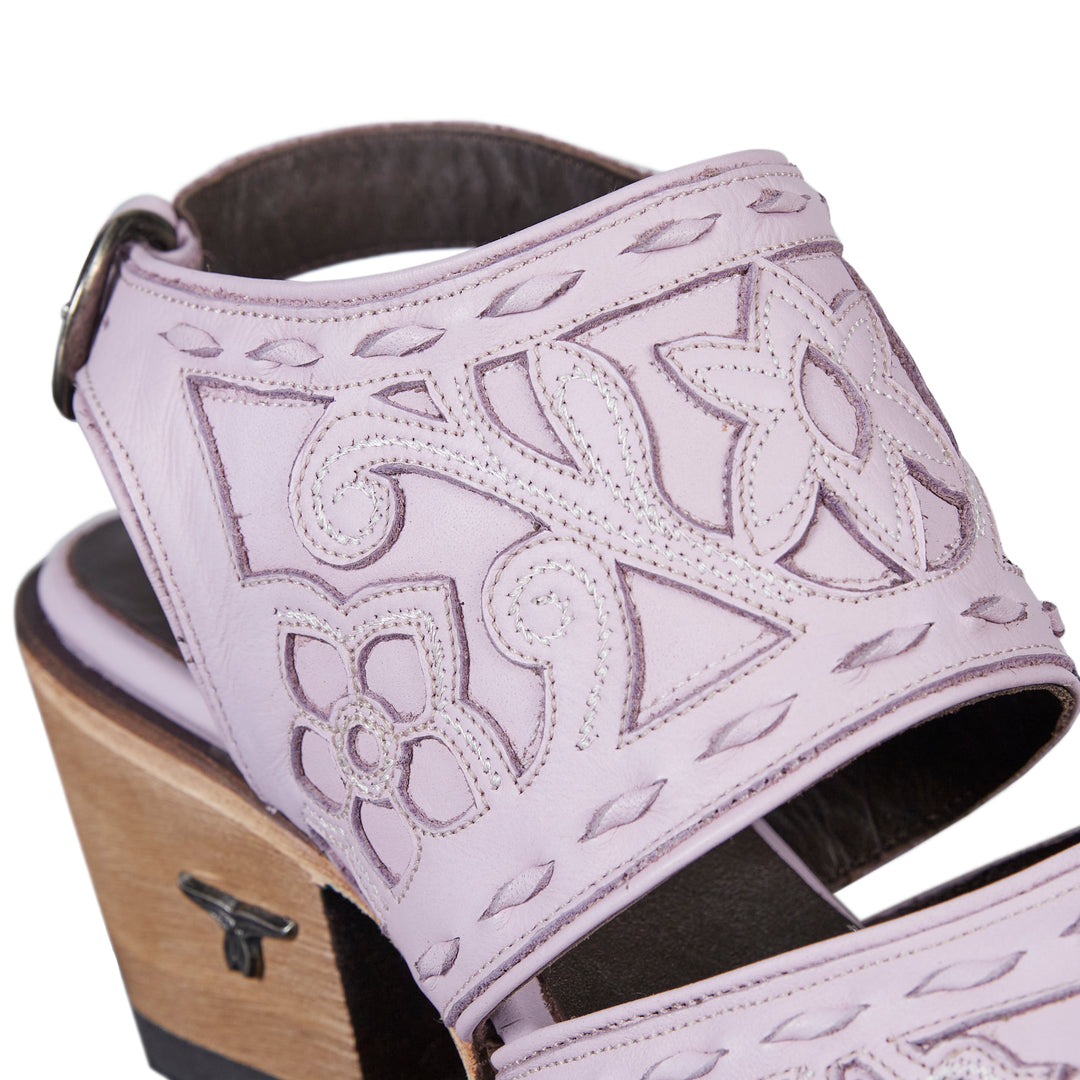 Robin Slingback Mule - Lovely Lavender Mule Western Fashion by Lane