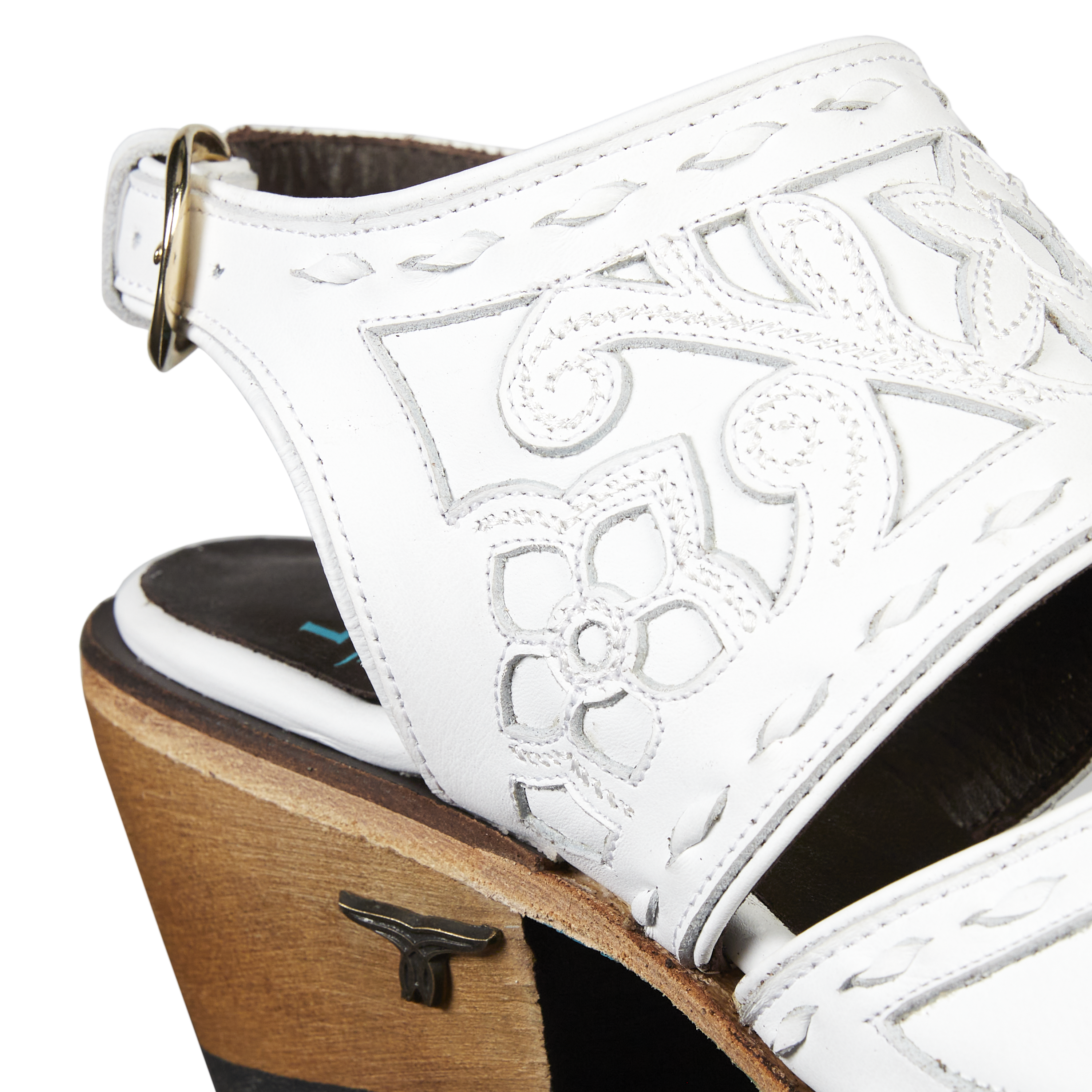 Robin Slingback Mule - Matte White Mule Western Fashion by Lane