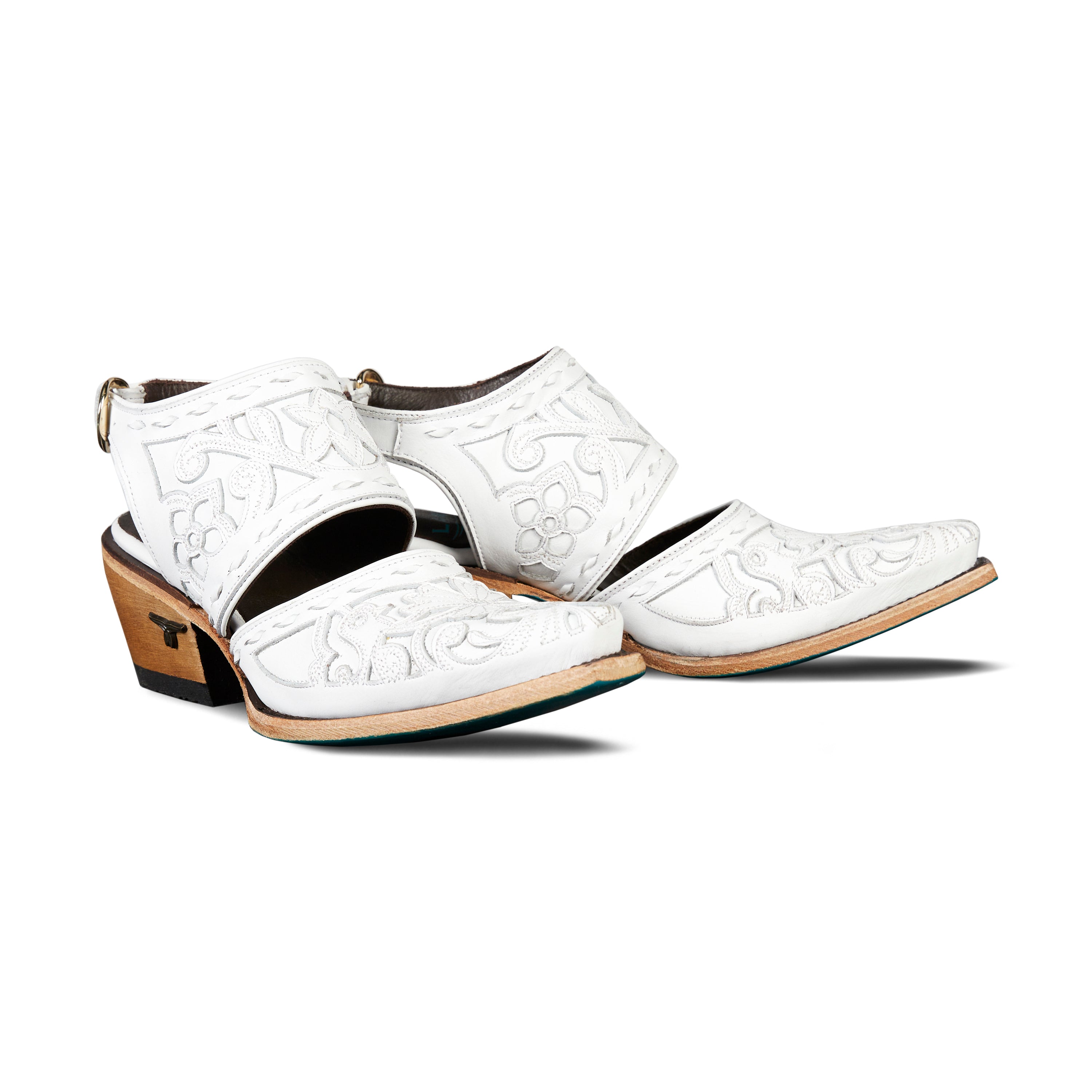 Robin Slingback Mule - Matte White Mule Matte White Western Fashion by Lane