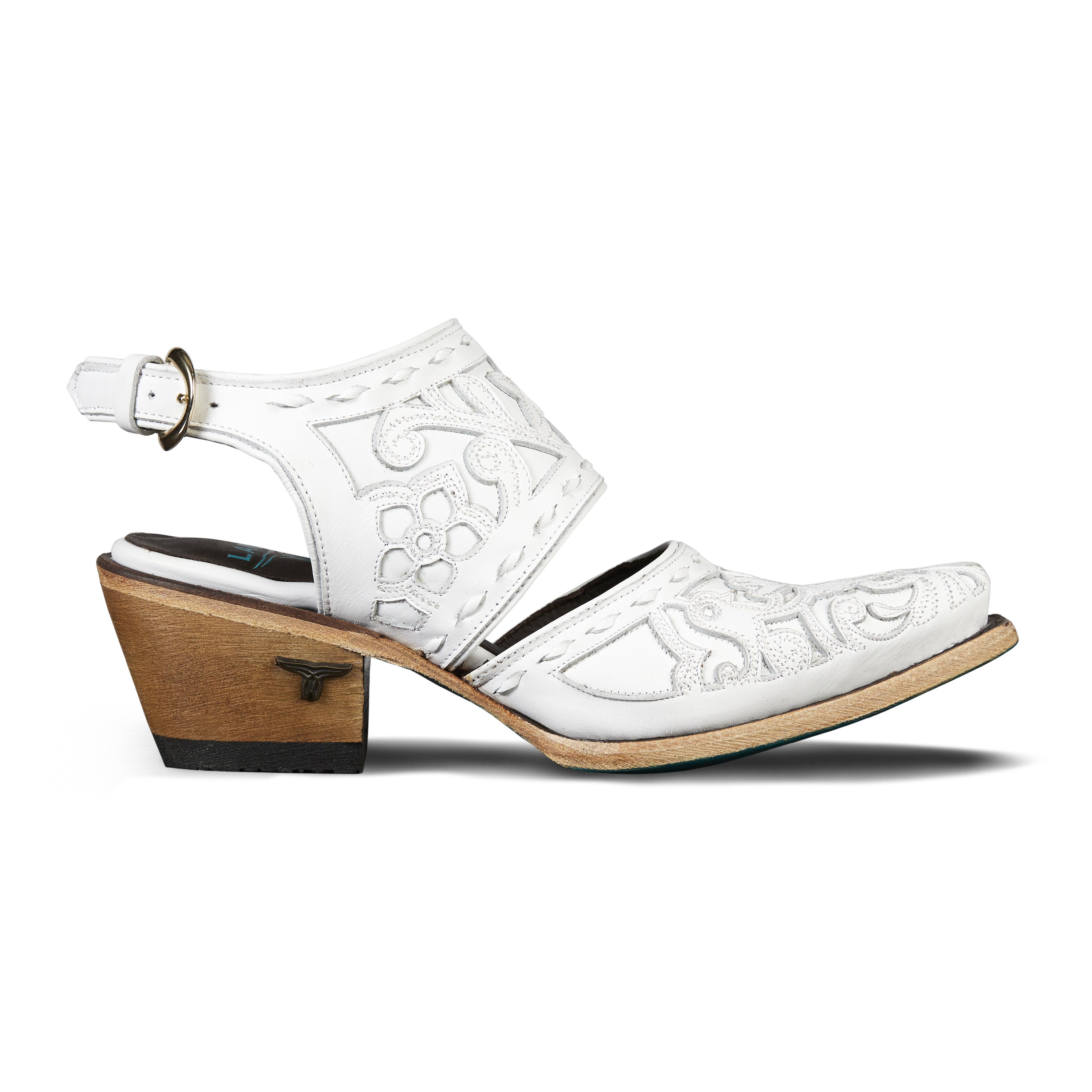 Robin Slingback Mule - Matte White Mule Western Fashion by Lane