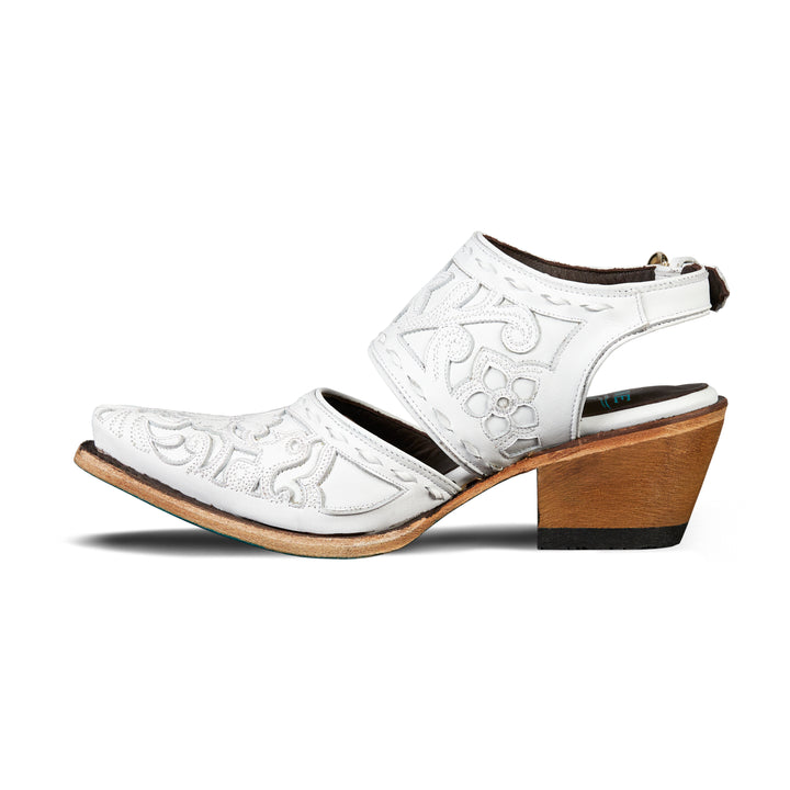 Robin Slingback Mule - Matte White Mule Western Fashion by Lane