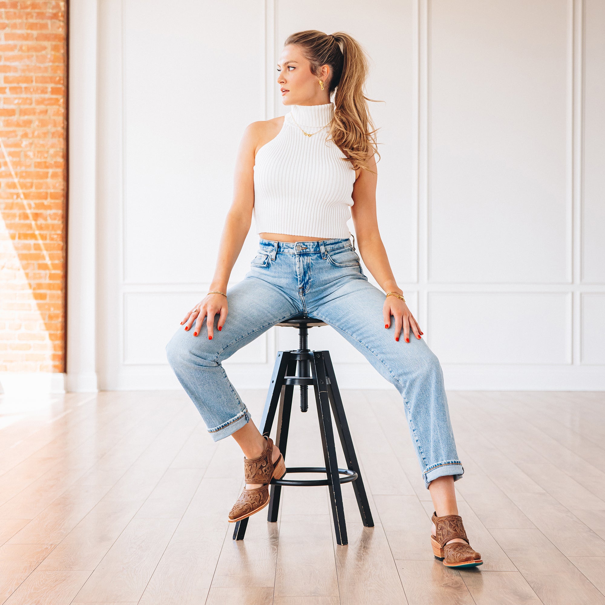 Robin Slingback Mule - Desert Clay Mule Western Fashion by Lane