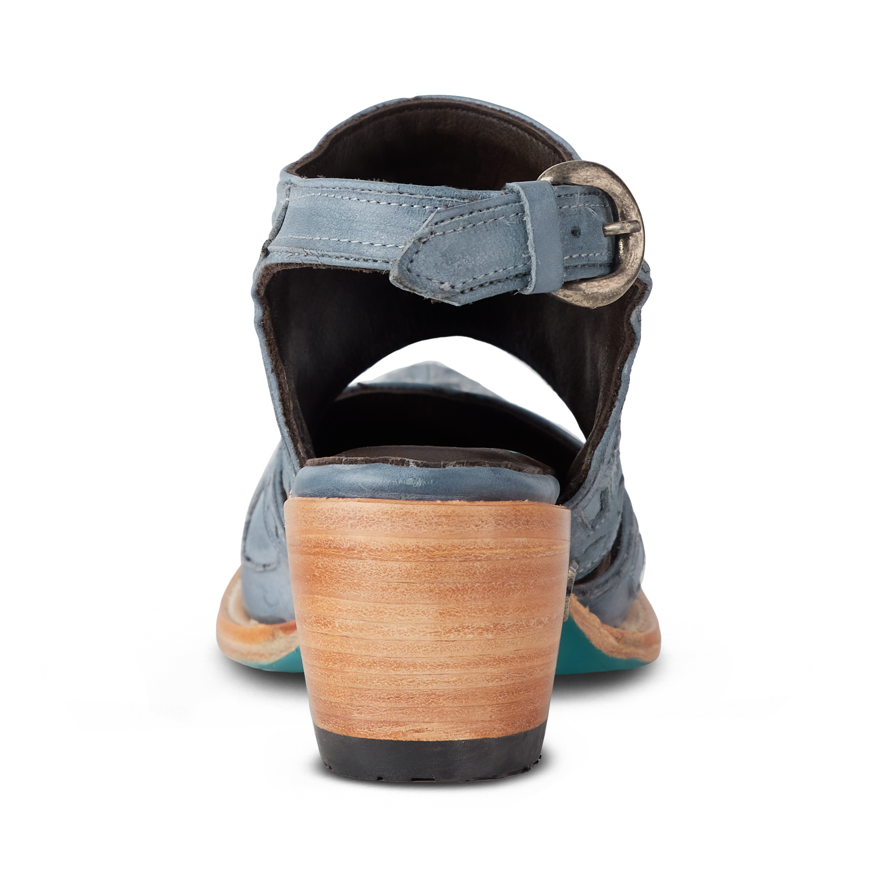 Robin Slingback Mule - Washed Denim Mule Western Fashion by Lane