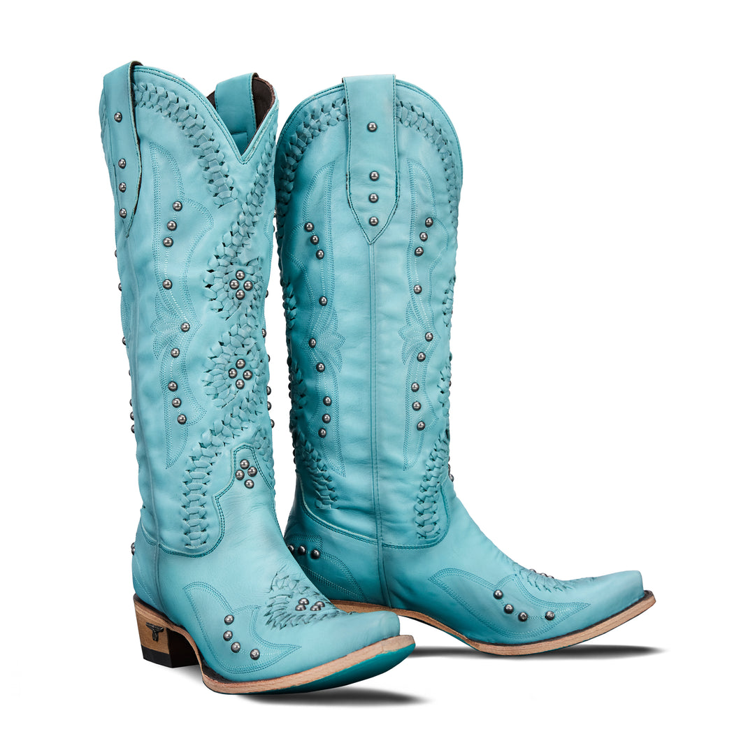 Cossette Boot - Turquoise Blaze Ladies Boot Western Fashion by Lane