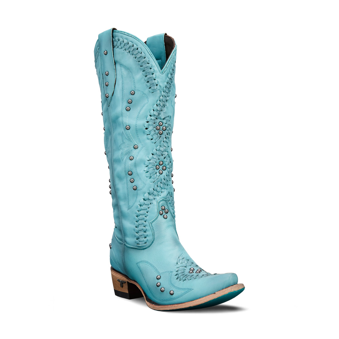 Cossette Boot - Turquoise Blaze Ladies Boot Western Fashion by Lane