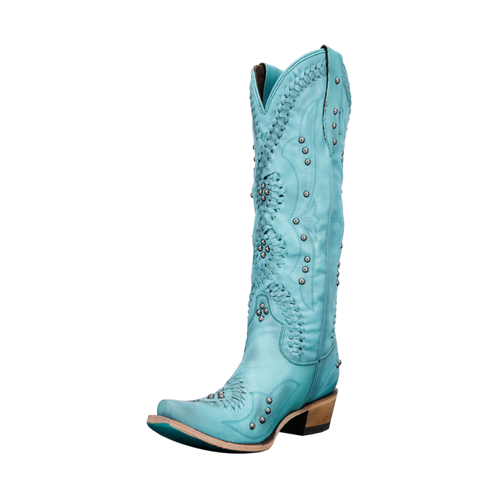 Cossette Boot - Turquoise Blaze Ladies Boot  Western Fashion by Lane