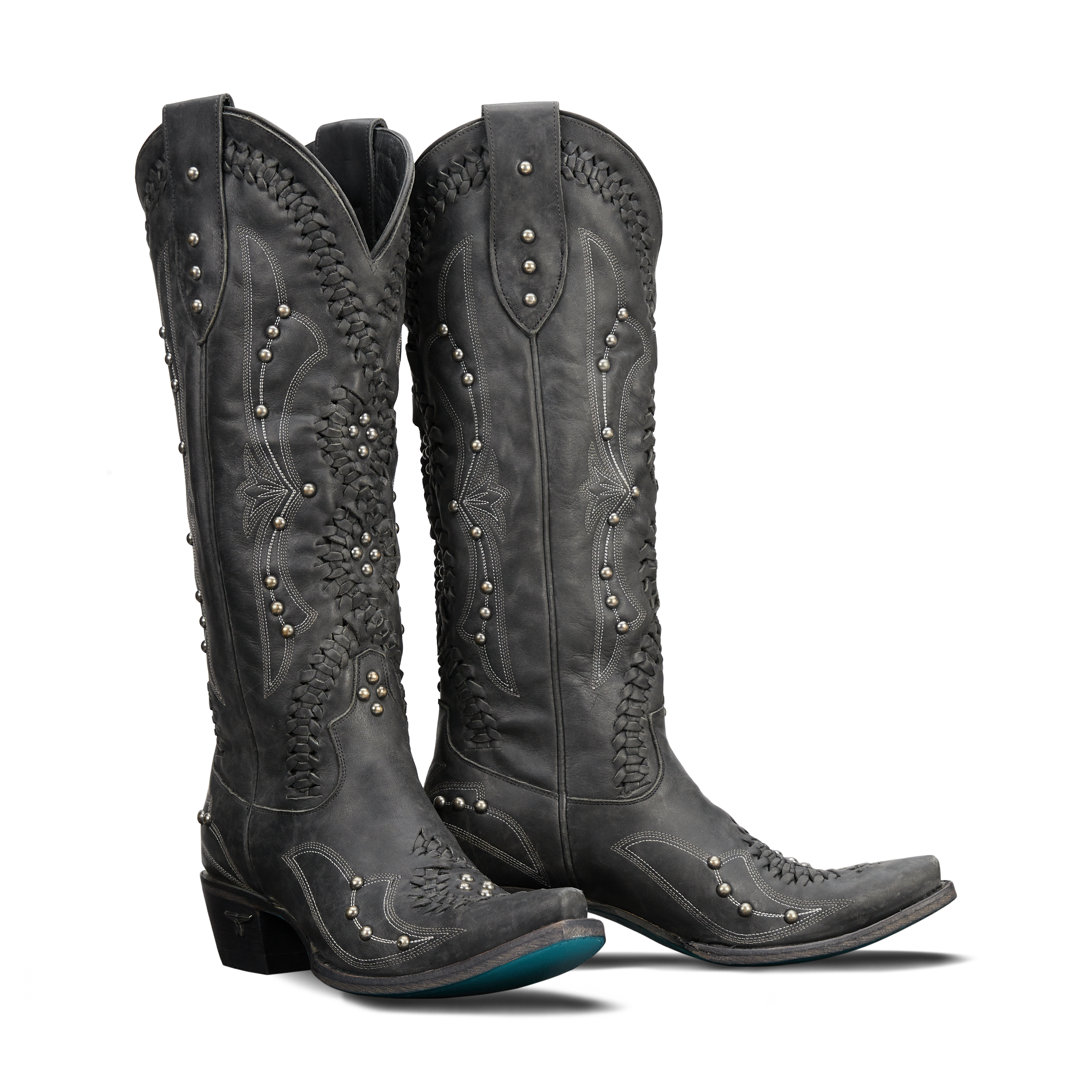 Cossette Boot - Distressed Jet Black**FINAL SALE** Ladies Boot Western Fashion by Lane