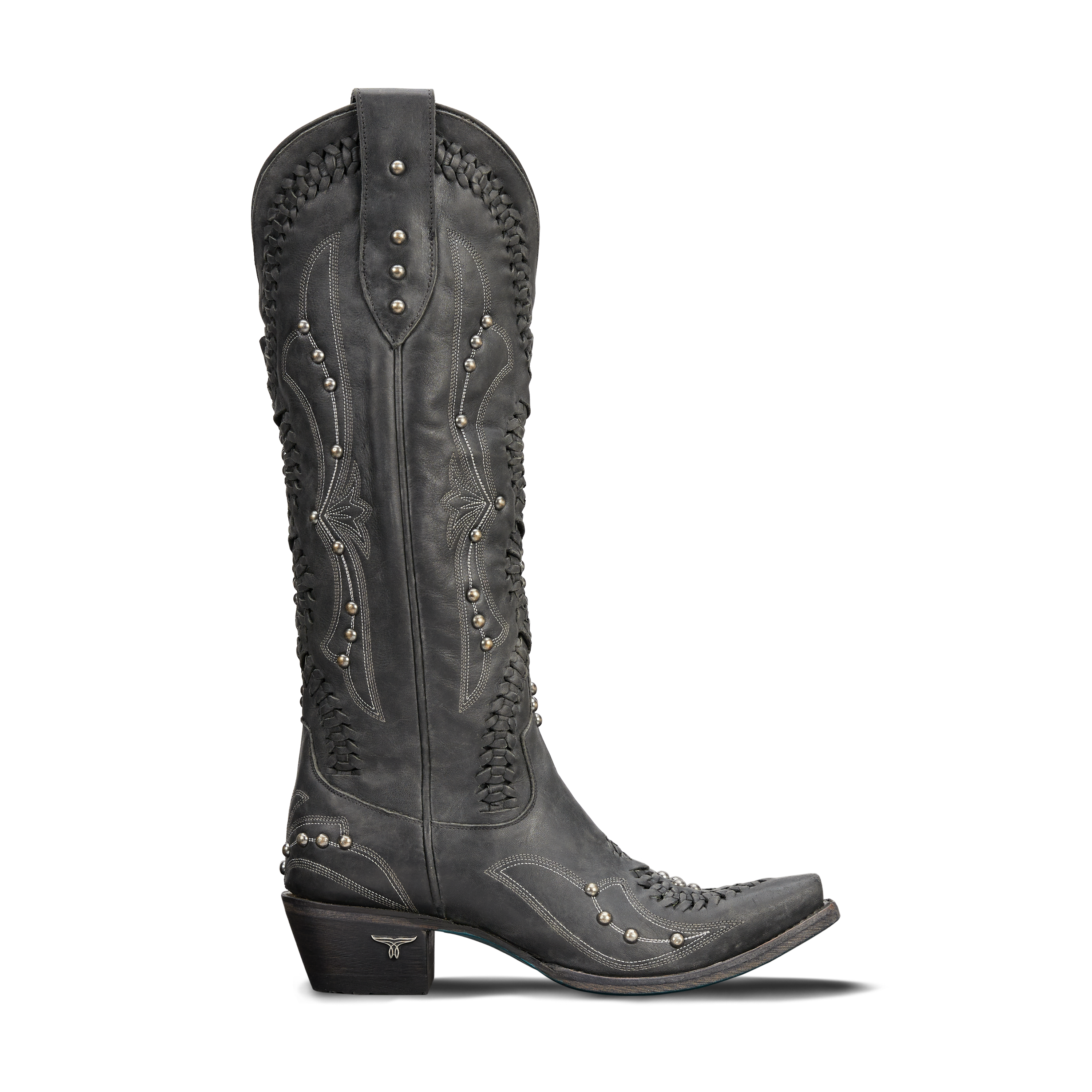 Cossette Boot - Distressed Jet Black**FINAL SALE** Ladies Boot Western Fashion by Lane