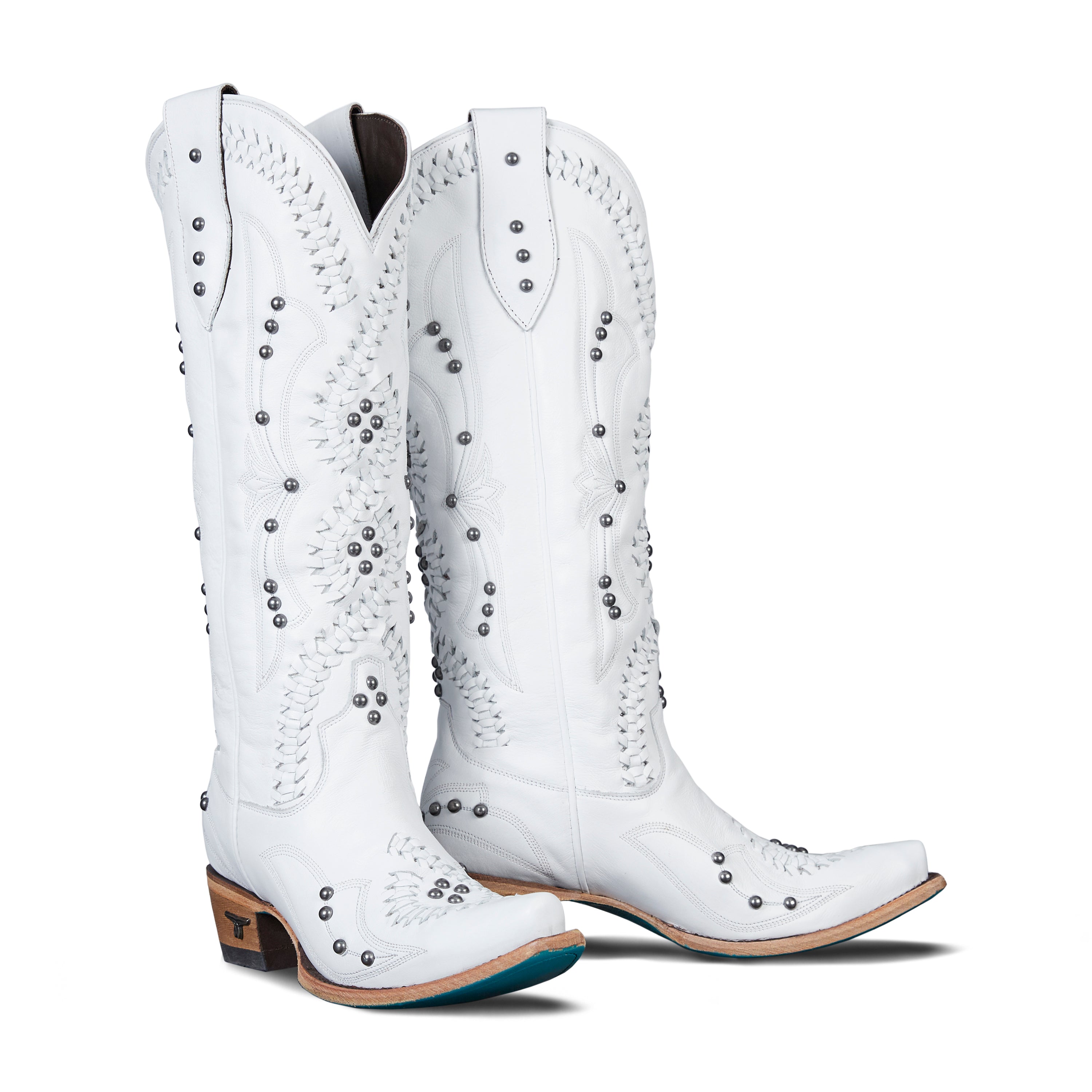 Cossette Boot - Matte White Ladies Boot Western Fashion by Lane