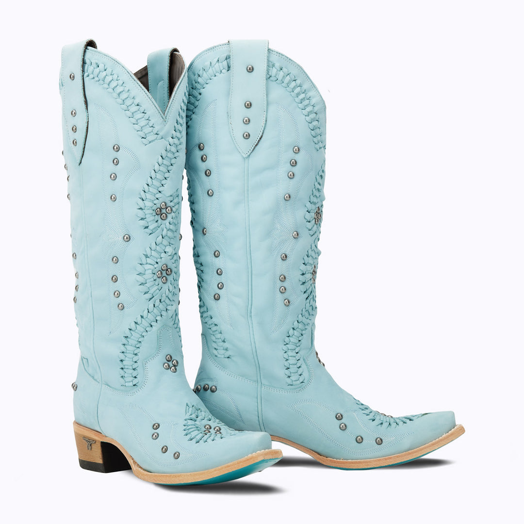 Cossette - Powder Blue Ladies Boot  Western Fashion by Lane