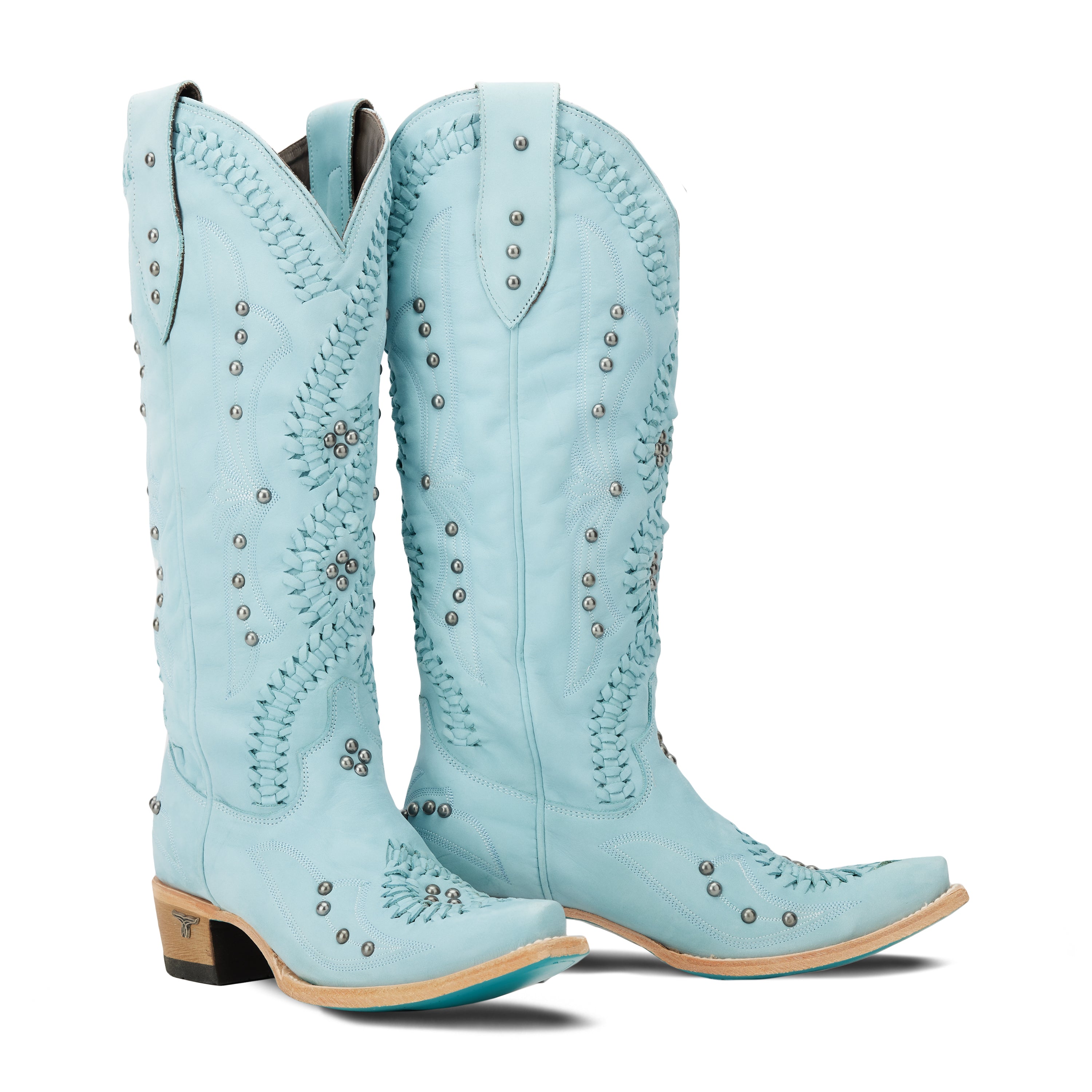 Cossette Boot - Powder Blue Ladies Boot Western Fashion by Lane