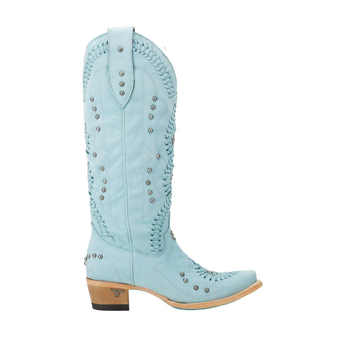 Cossette Boot - Powder Blue Ladies Boot  Western Fashion by Lane