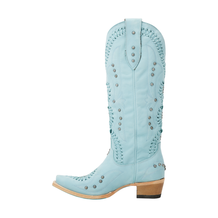 Cossette Boot - Powder Blue Ladies Boot  Western Fashion by Lane