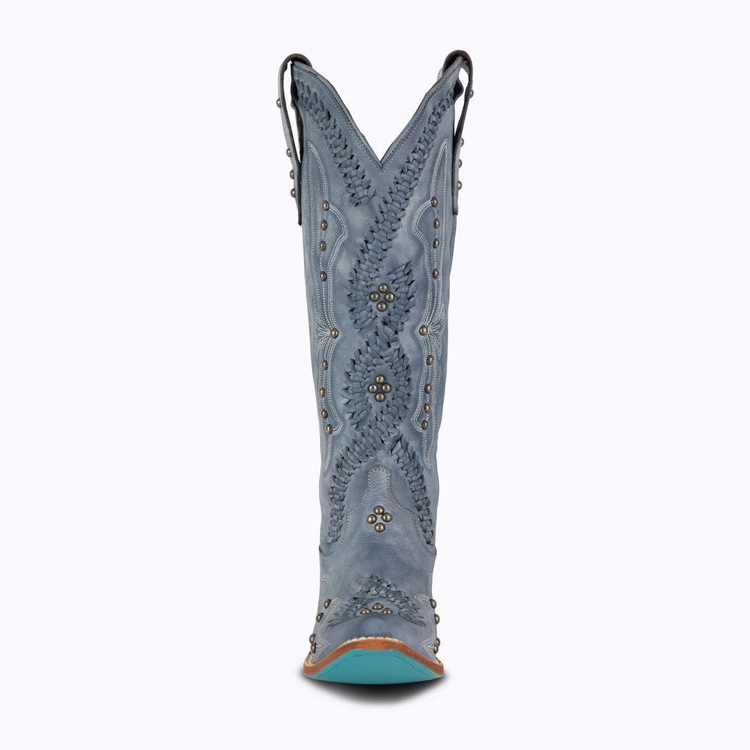 Cossette - Washed Denim Ladies Boot  Western Fashion by Lane