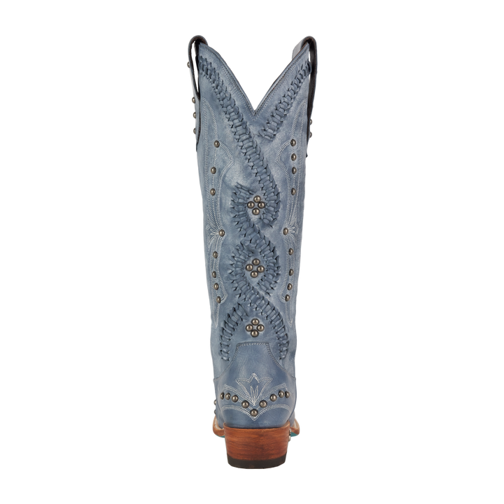 Cossette Boot - Washed Denim Ladies Boot  Western Fashion by Lane