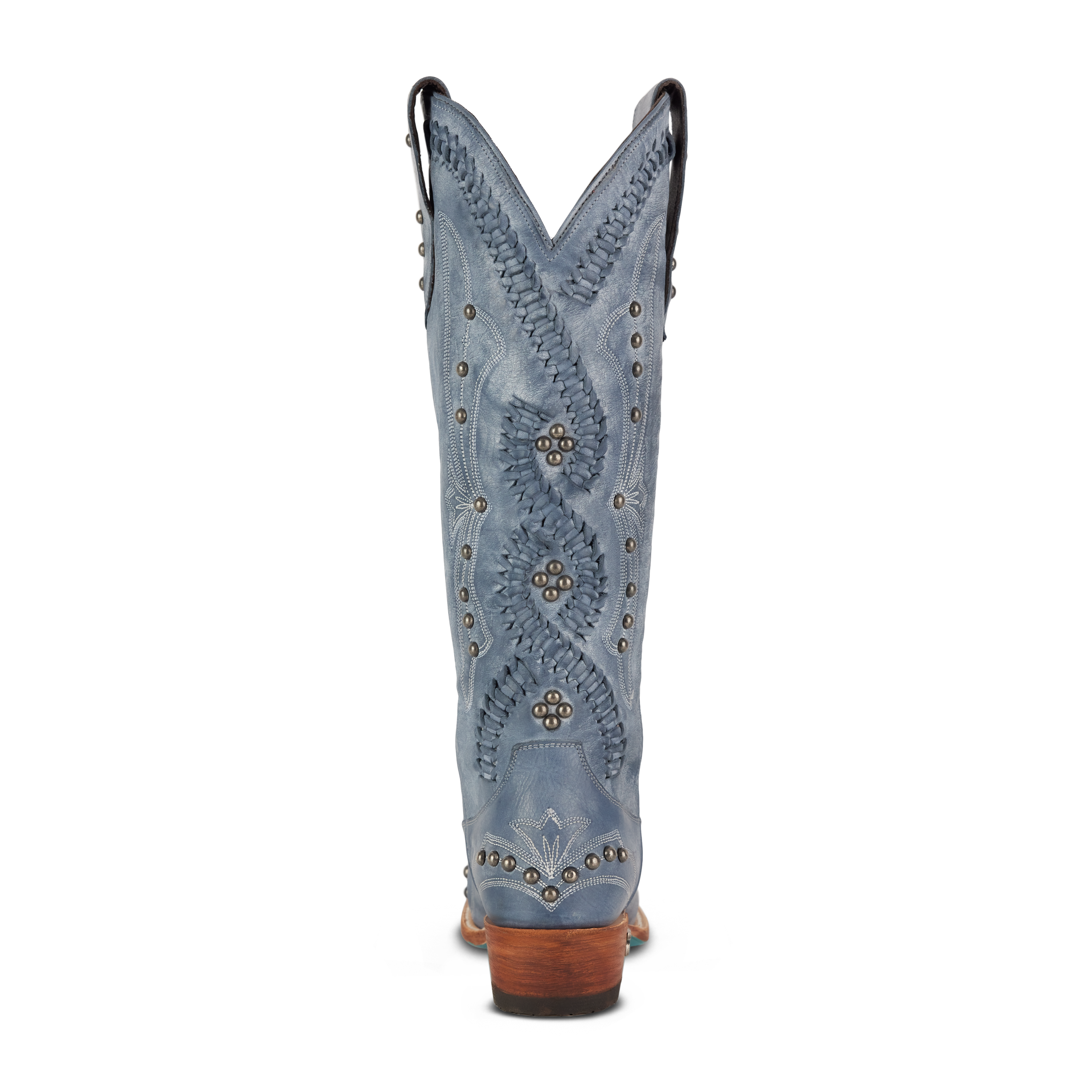 Cossette Boot - Washed Denim Ladies Boot Western Fashion by Lane
