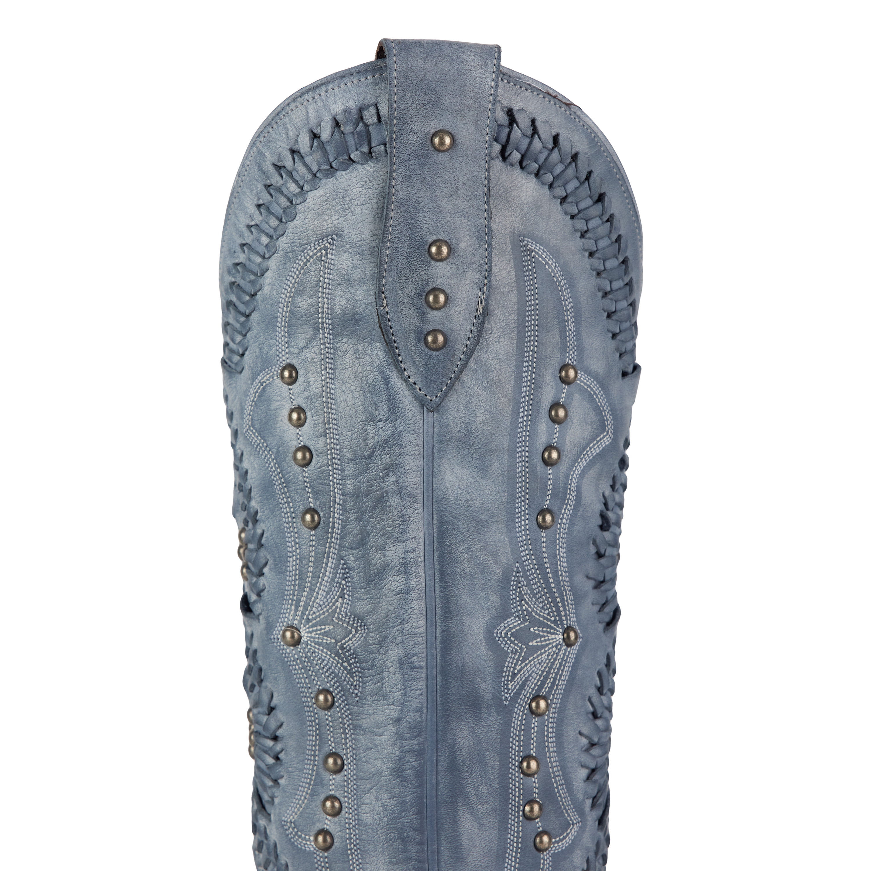 Cossette Boot - Washed Denim Ladies Boot Western Fashion by Lane