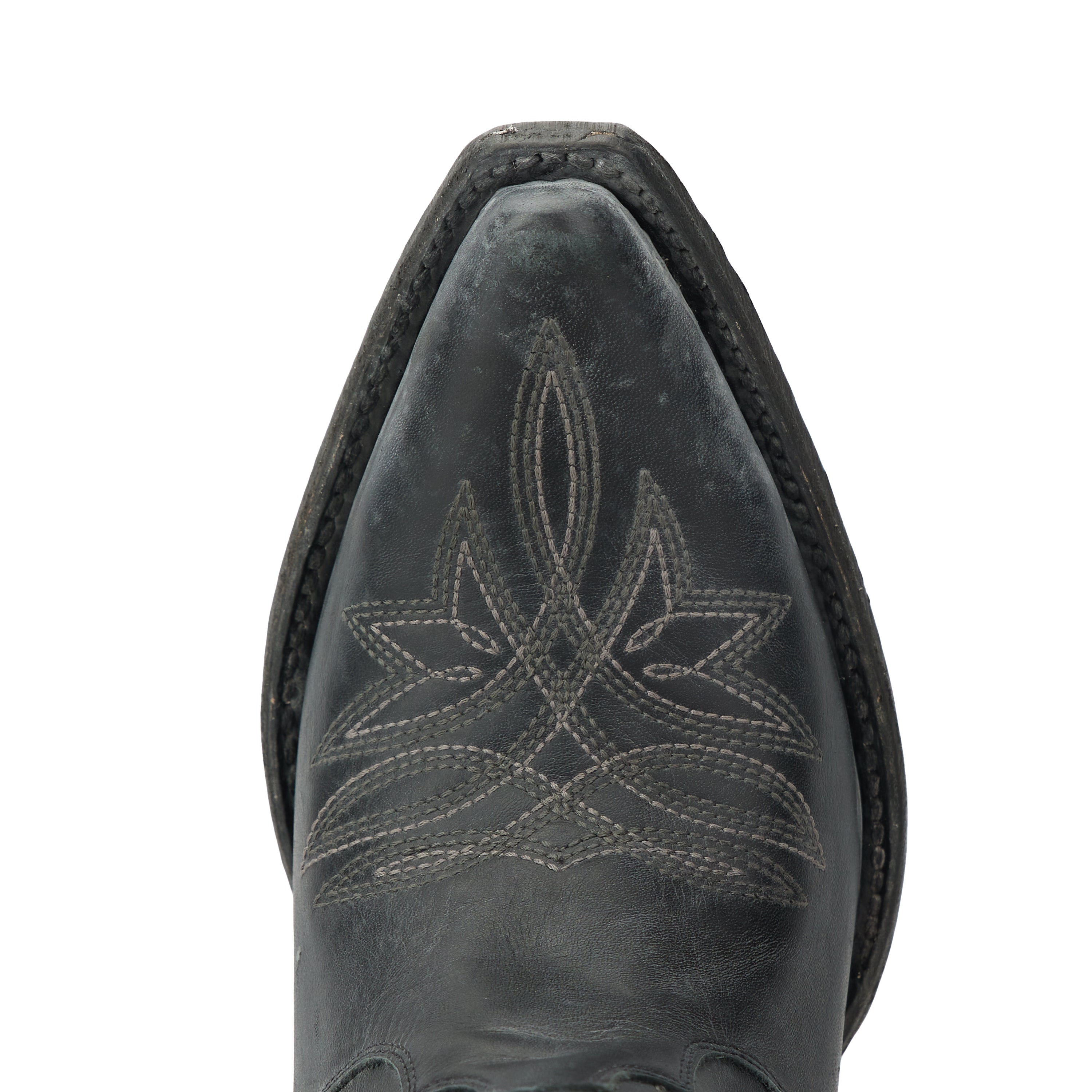 Off the Record Boot - Distressed Jet Black**FINAL SALE** Ladies Boot Western Fashion by Lane