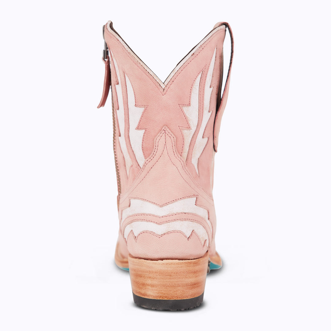 Walk the Line Bootie - Blush **Final Sale** Ladies Bootie  Western Fashion by Lane