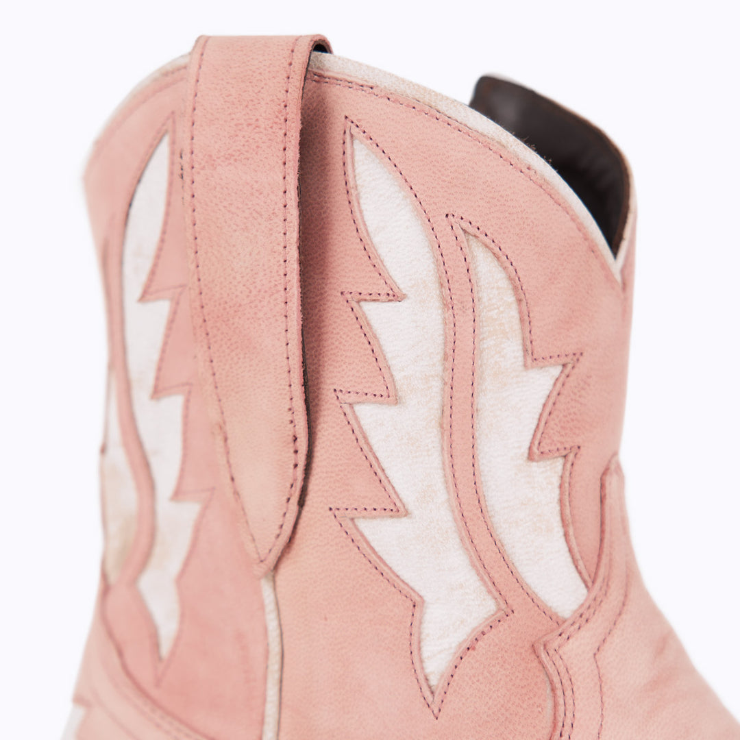 Walk the Line Bootie - Blush **Final Sale** Ladies Bootie  Western Fashion by Lane