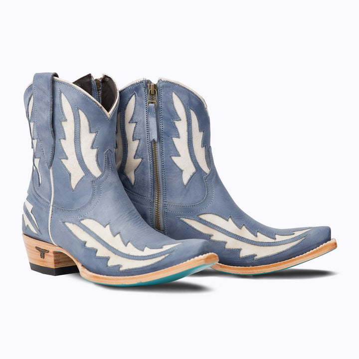 Walk the Line Bootie - Denim **Final Sale** Ladies Bootie  Western Fashion by Lane