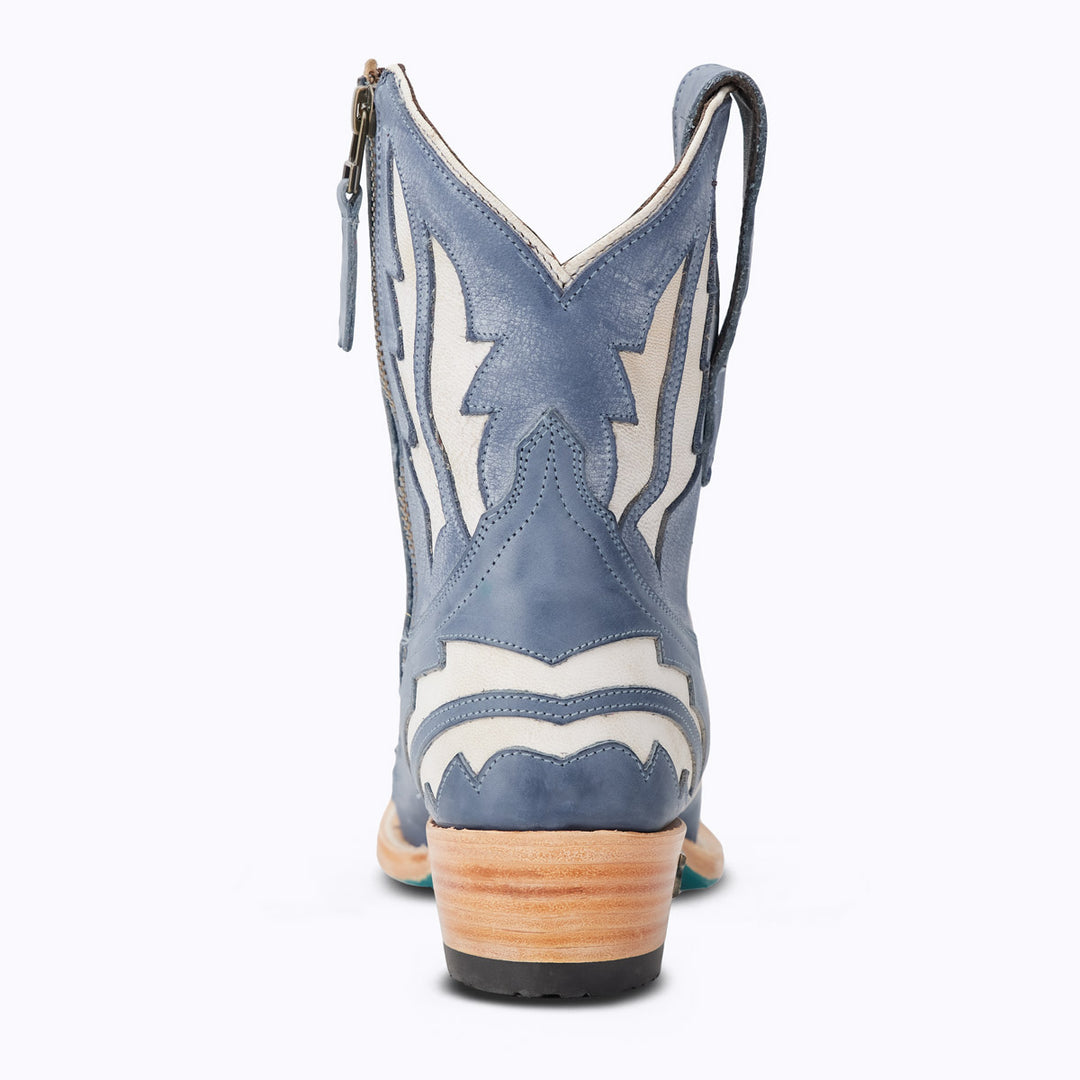 Walk the Line Bootie - Denim **Final Sale** Ladies Bootie  Western Fashion by Lane