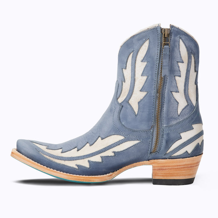 Walk the Line Bootie - Denim **Final Sale** Ladies Bootie  Western Fashion by Lane