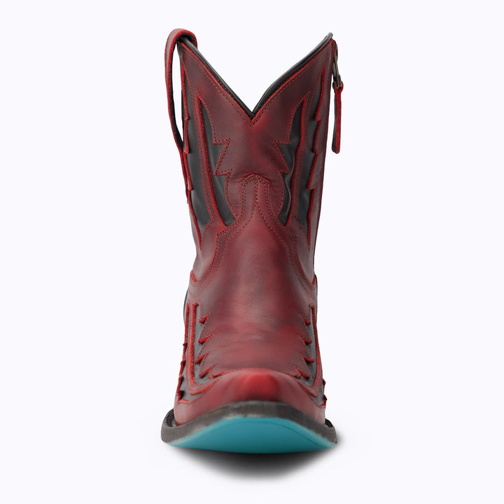 Walk the Line Bootie - Smoldering Ruby **Final Sale** Ladies Bootie  Western Fashion by Lane