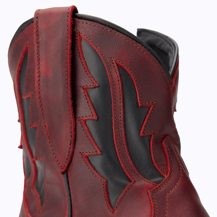 Walk the Line Bootie - Smoldering Ruby **Final Sale** Ladies Bootie  Western Fashion by Lane