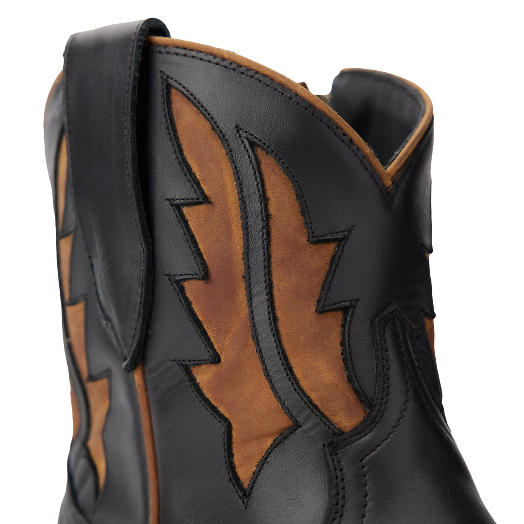 Walk the Line Bootie - Jet Black **Final Sale** Ladies Bootie  Western Fashion by Lane