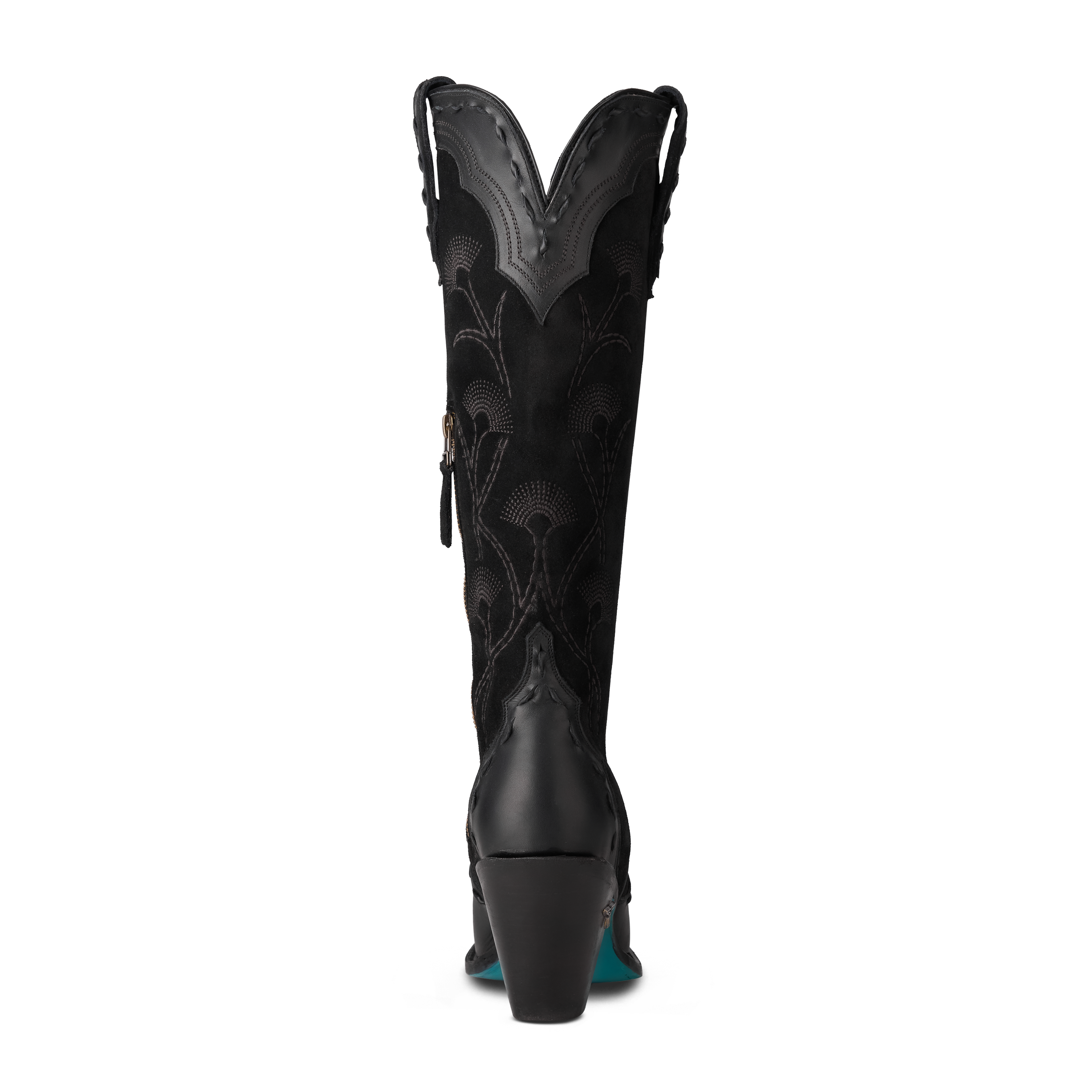 Tessa Knee High - Jet Black Ladies Boot Western Fashion by Lane