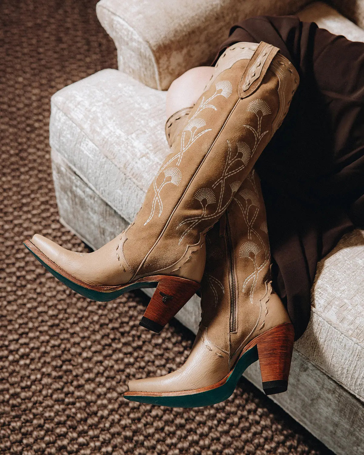 Tessa Knee High - Macchiato Ladies Boot Western Fashion by Lane