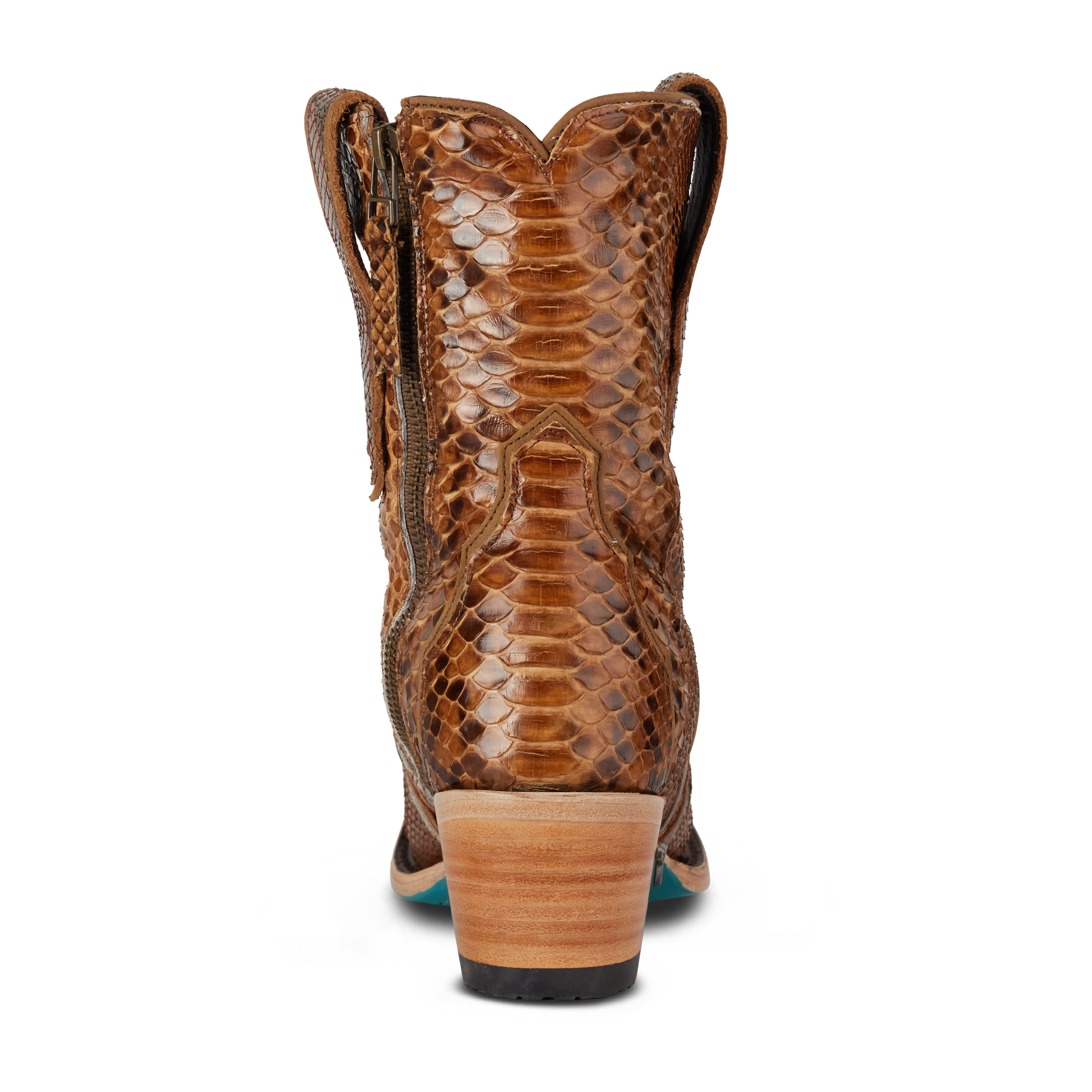 Vickson Exotic Bootie - Copperhead Ladies Bootie Western Fashion by Lane