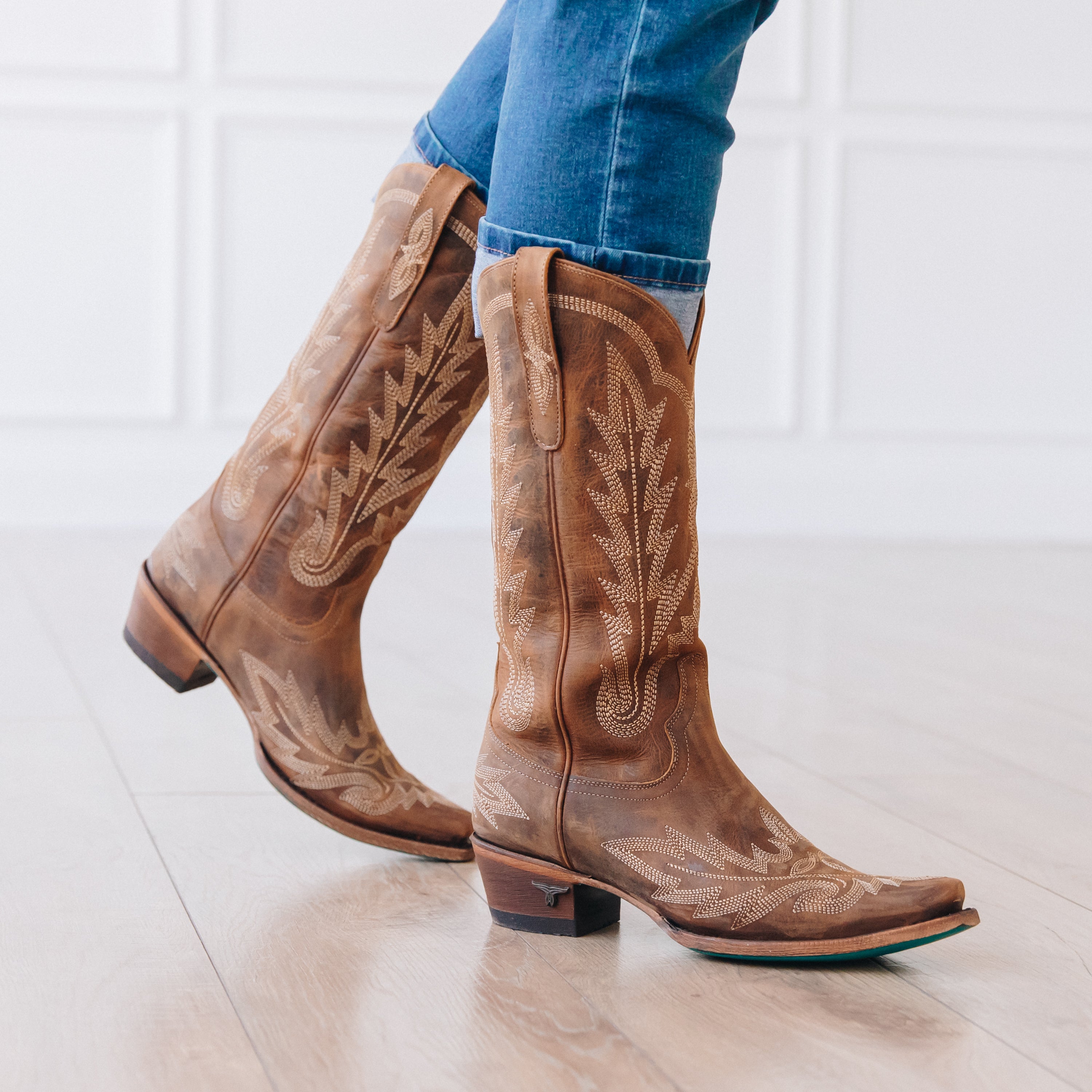 Lexington Boot - Burnt Caramel Ladies Boot Western Fashion by Lane