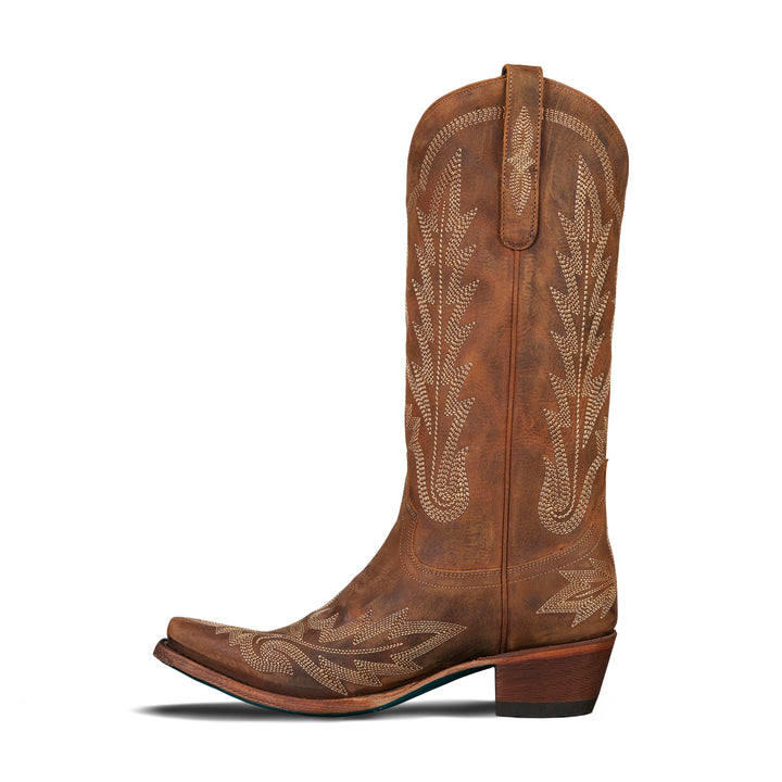 Lexington Boot - Burnt Caramel Ladies Boot  Western Fashion by Lane