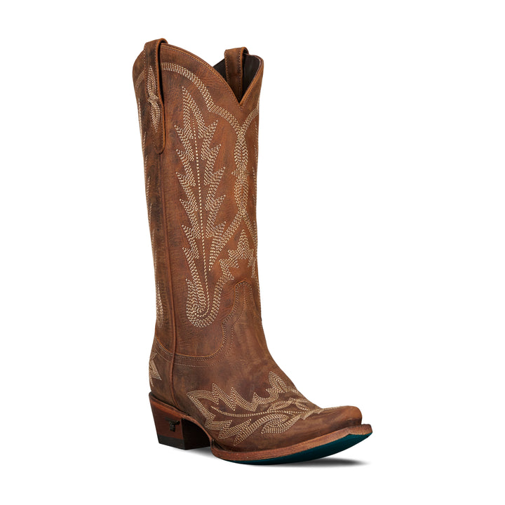 Lexington Boot - Burnt Caramel Ladies Boot  Western Fashion by Lane