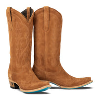 Lexington Boot - Toffee Suede Ladies Boot  Western Fashion by Lane