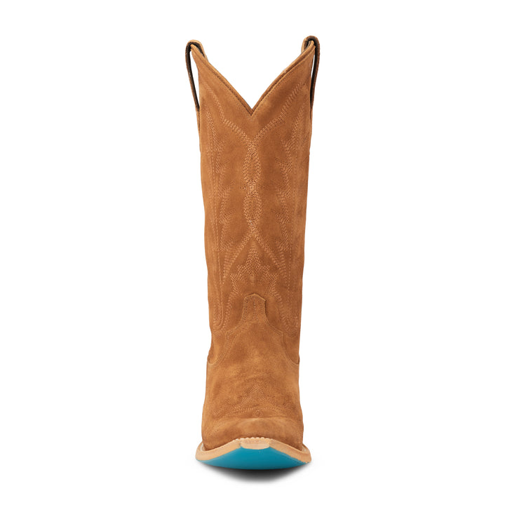 Lexington Boot - Toffee Suede Ladies Boot  Western Fashion by Lane