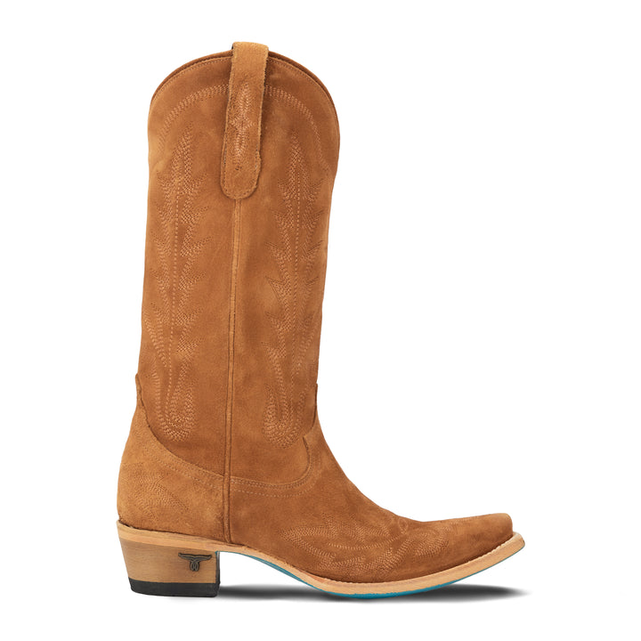 Lexington Boot - Toffee Suede Ladies Boot  Western Fashion by Lane