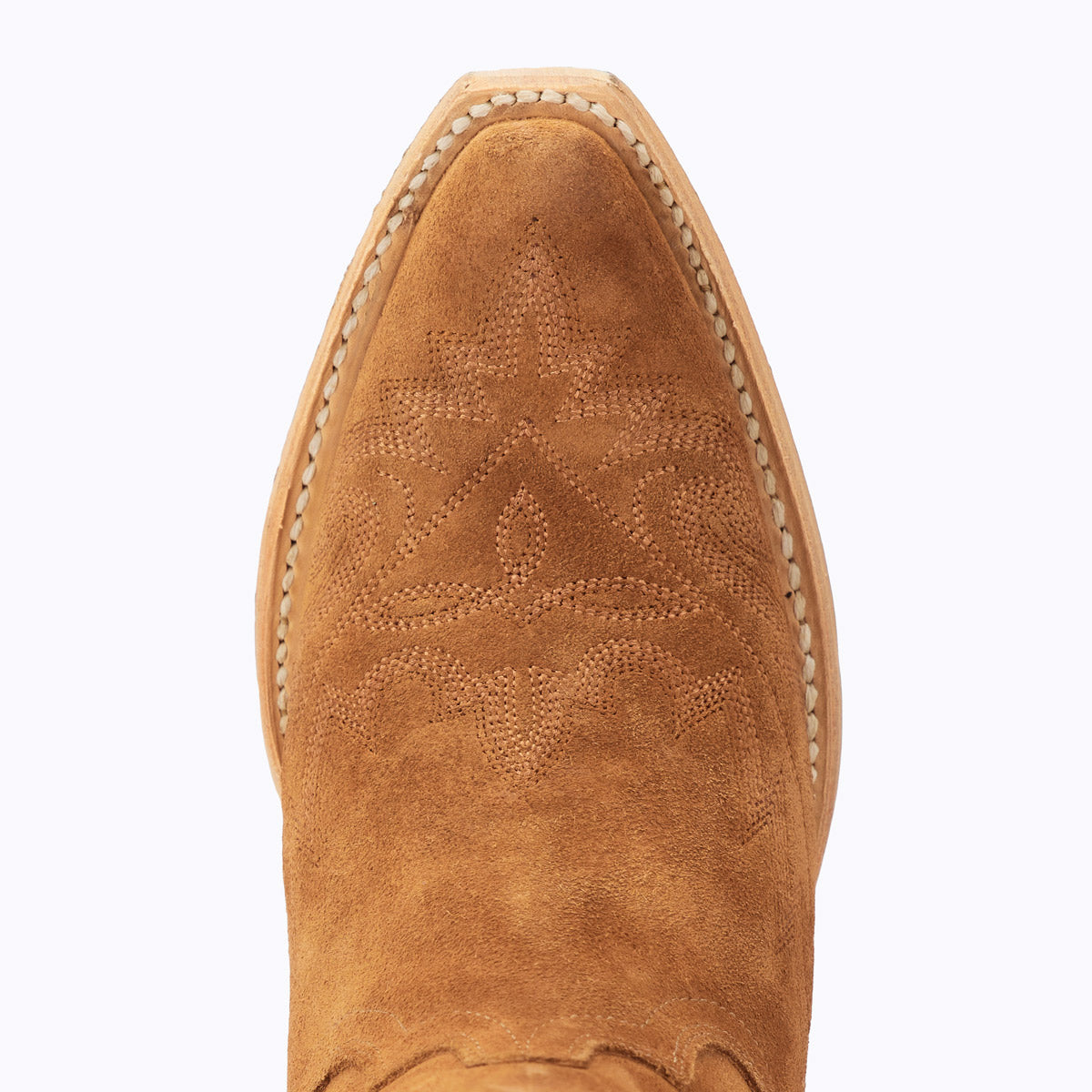 Lexington Boot | Toffee Suede Snip Toe Women's Cowboy Boots