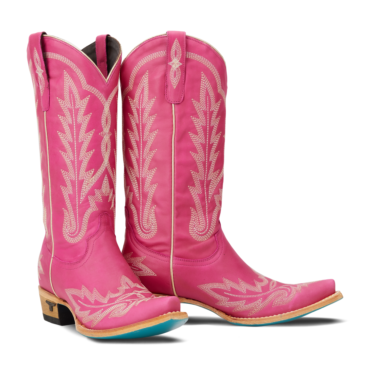 Pink Cowboy Rain Boots Ladies Lexington Boot Hot Pink Snip Toe