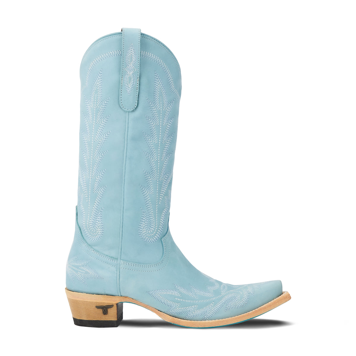 Lexington Boot | Powder Blue Snip Toe Women's Cowboy Boots