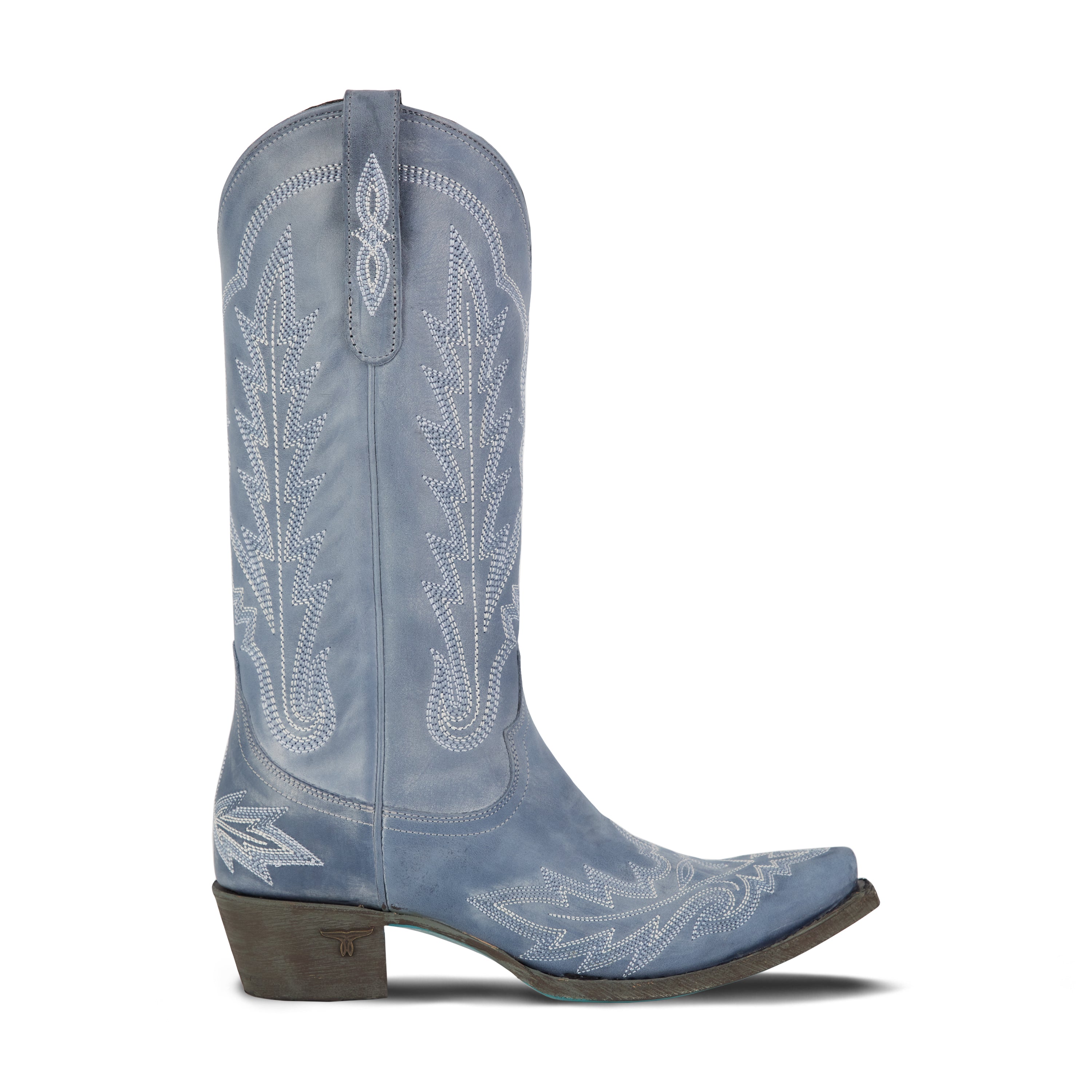 Lexington Boot - Washed Denim Ladies Boot  Western Fashion by Lane