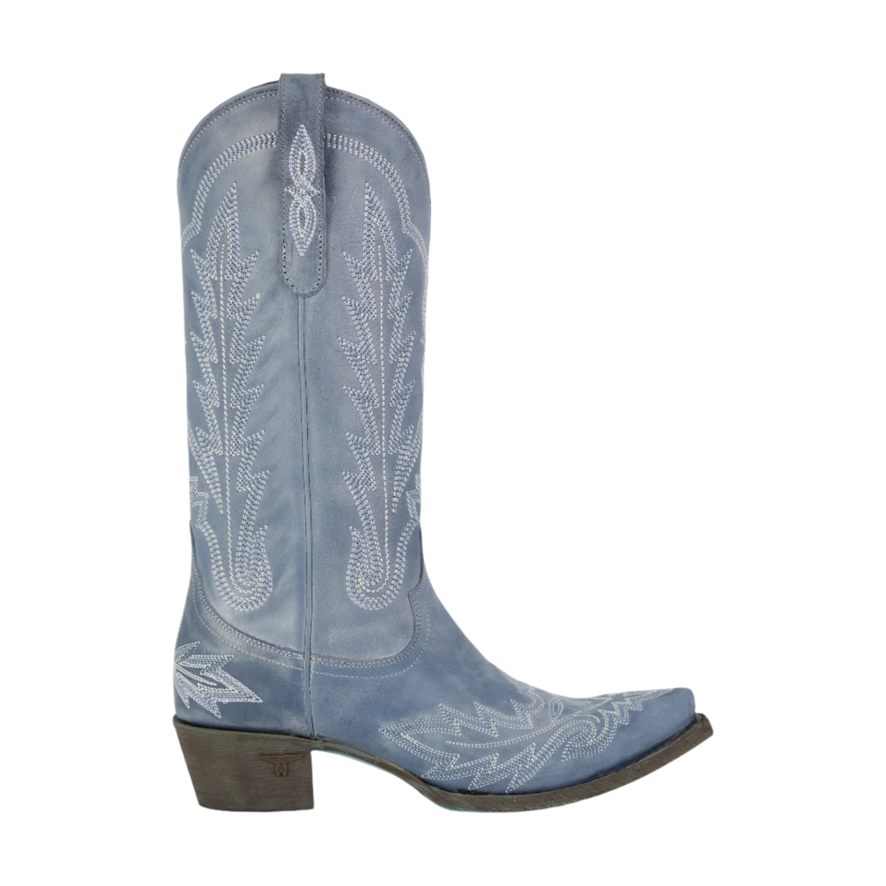 Lexington Boot - Washed Denim Ladies Boot Western Fashion by Lane