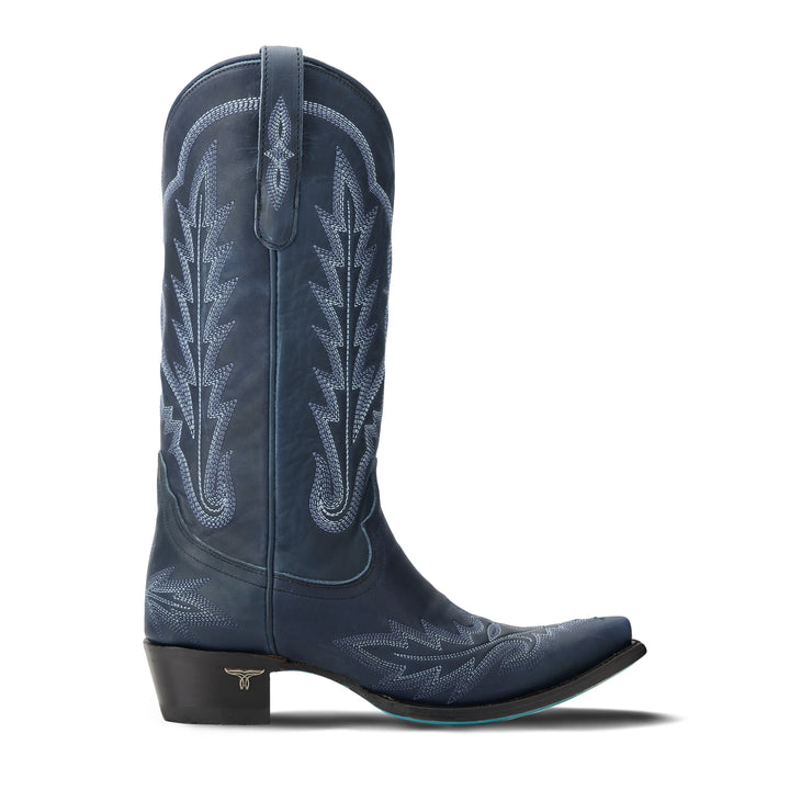 Lexington - Midnight Navy Ladies Boot  Western Fashion by Lane