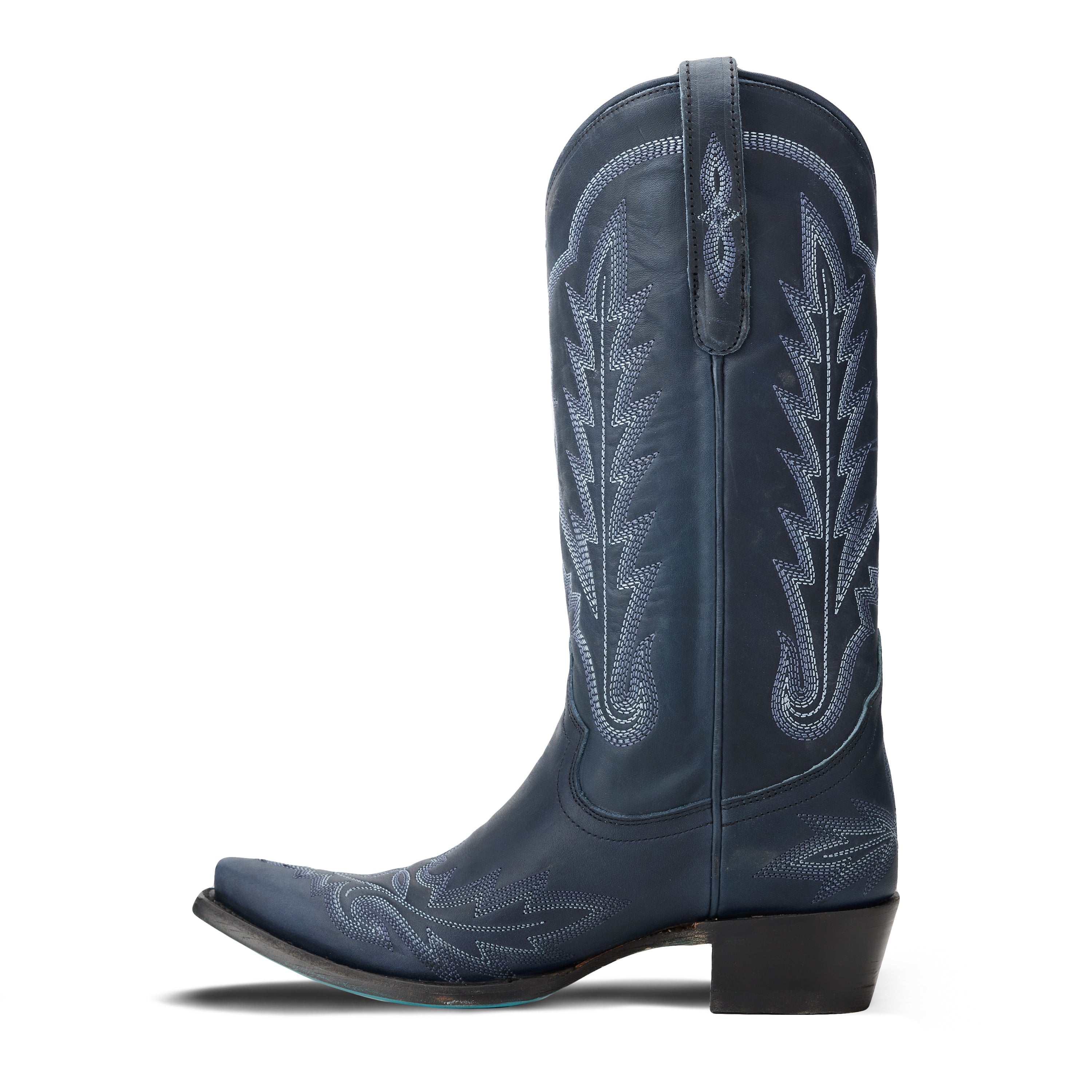 Lexington Boot - Midnight Navy Ladies Boot  Western Fashion by Lane