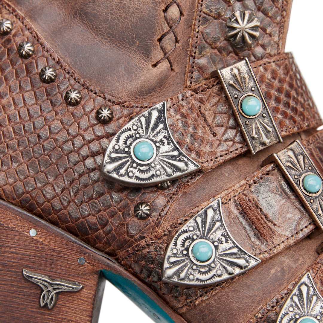 Showdown Bootie - Brownbelly Ladies Bootie Western Fashion by Lane