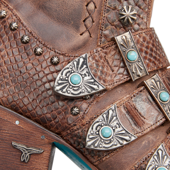 Showdown Bootie - Brownbelly Ladies Bootie Western Fashion by Lane