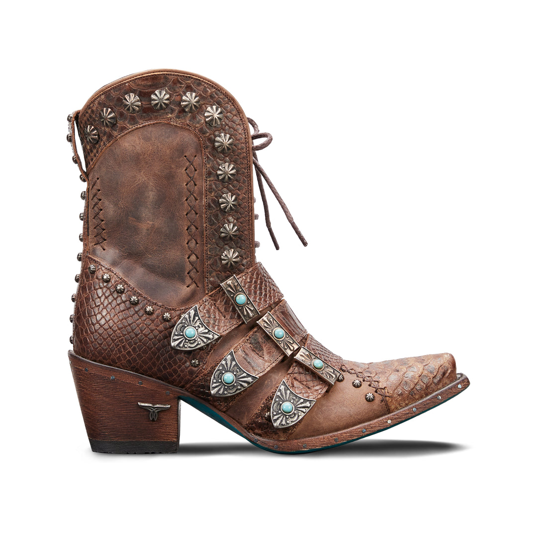 Showdown Bootie - Brownbelly Ladies Bootie Western Fashion by Lane