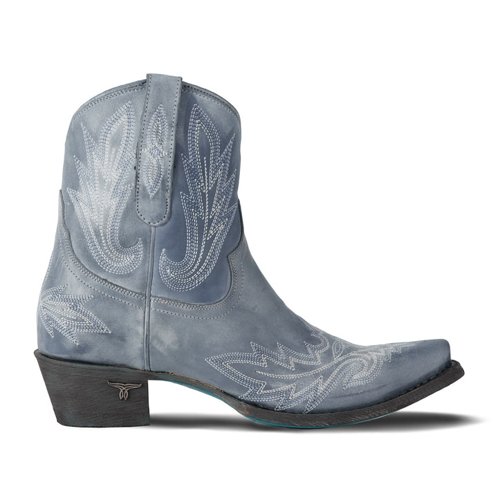 Lexington Bootie - Washed Denim Ladies Bootie  Western Fashion by Lane